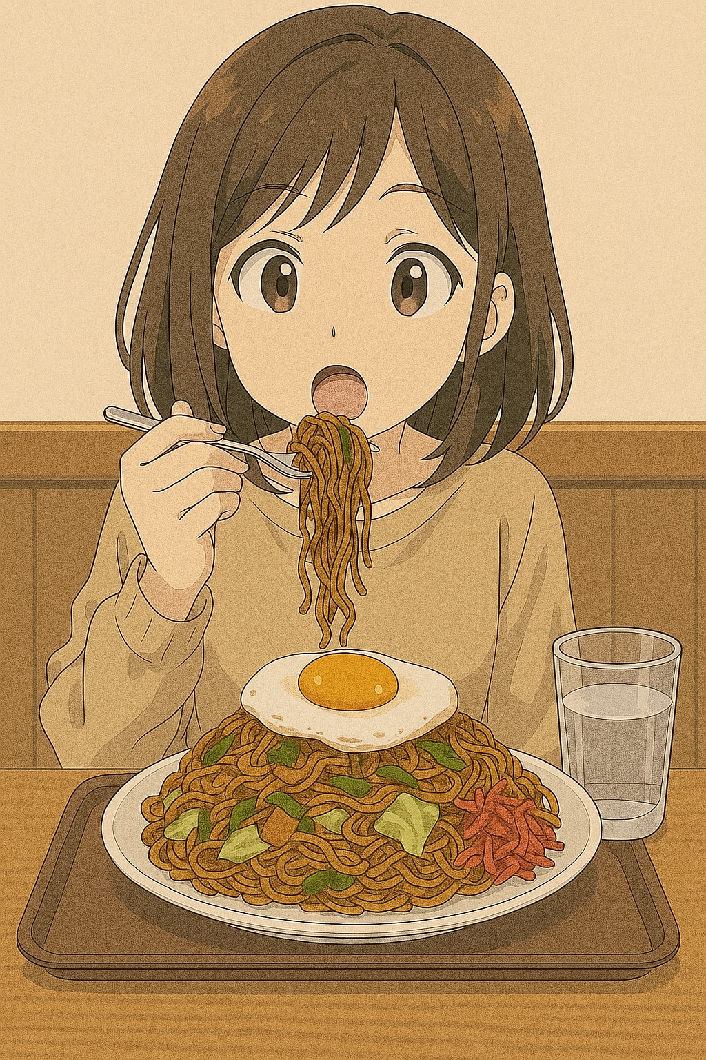 オンthe エッグ。