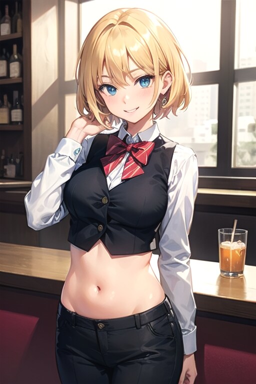 バーでバレンタイン