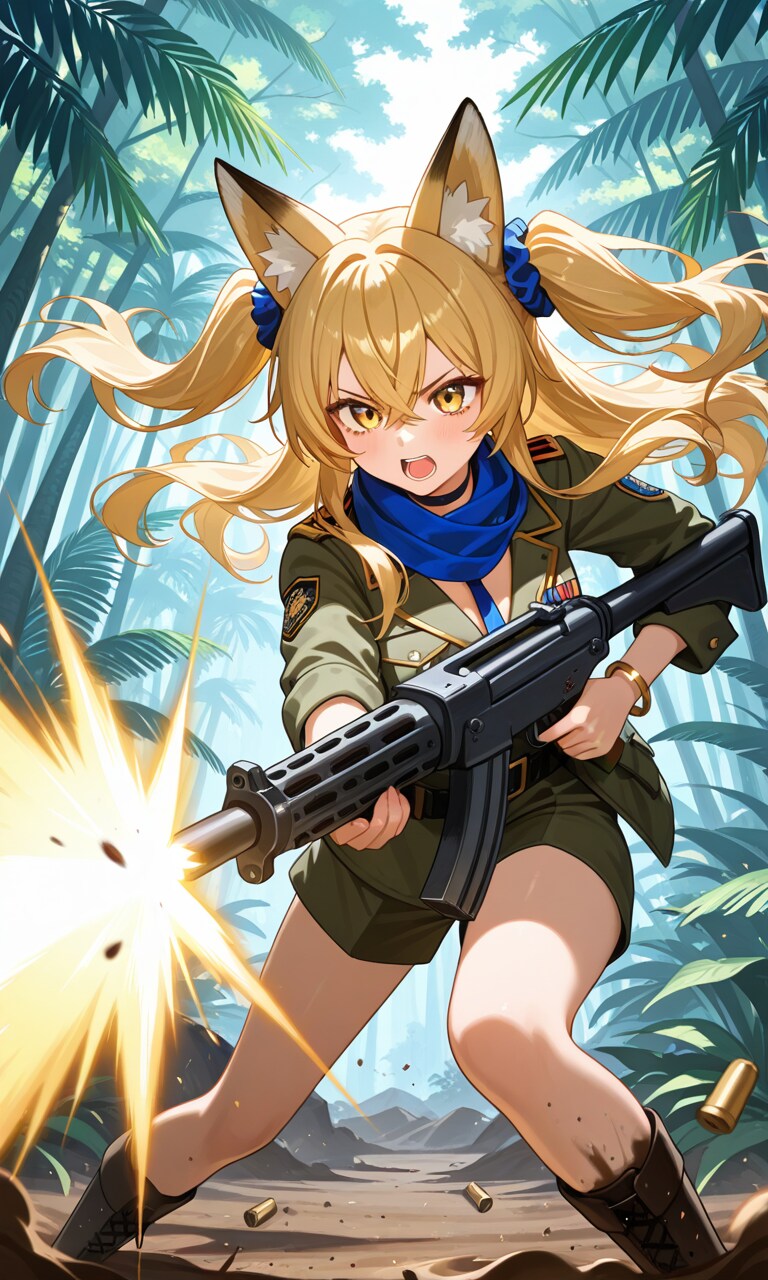 いたぞー！射てーーー！