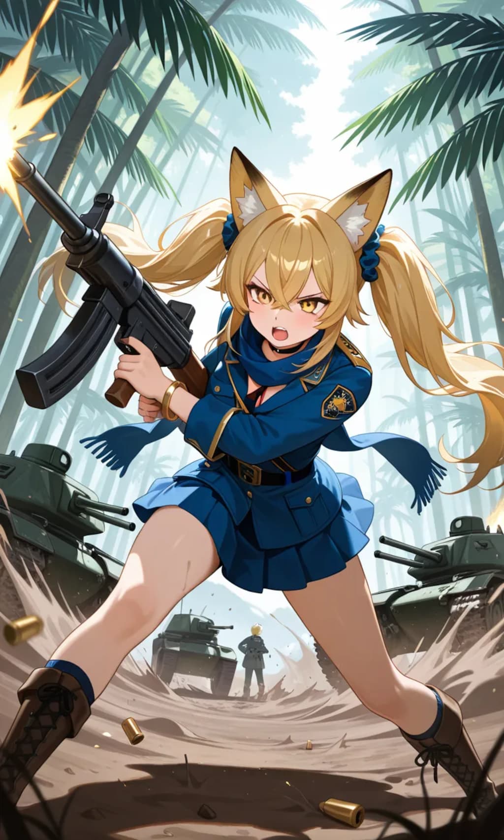 いたぞー！射てーーー！