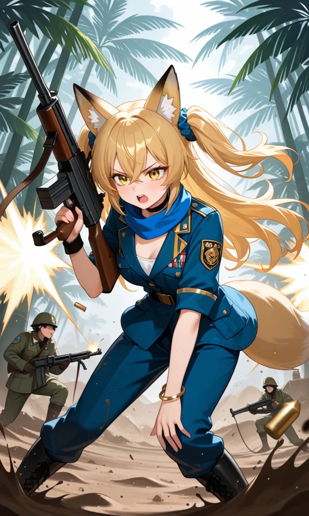 いたぞー！射てーーー！