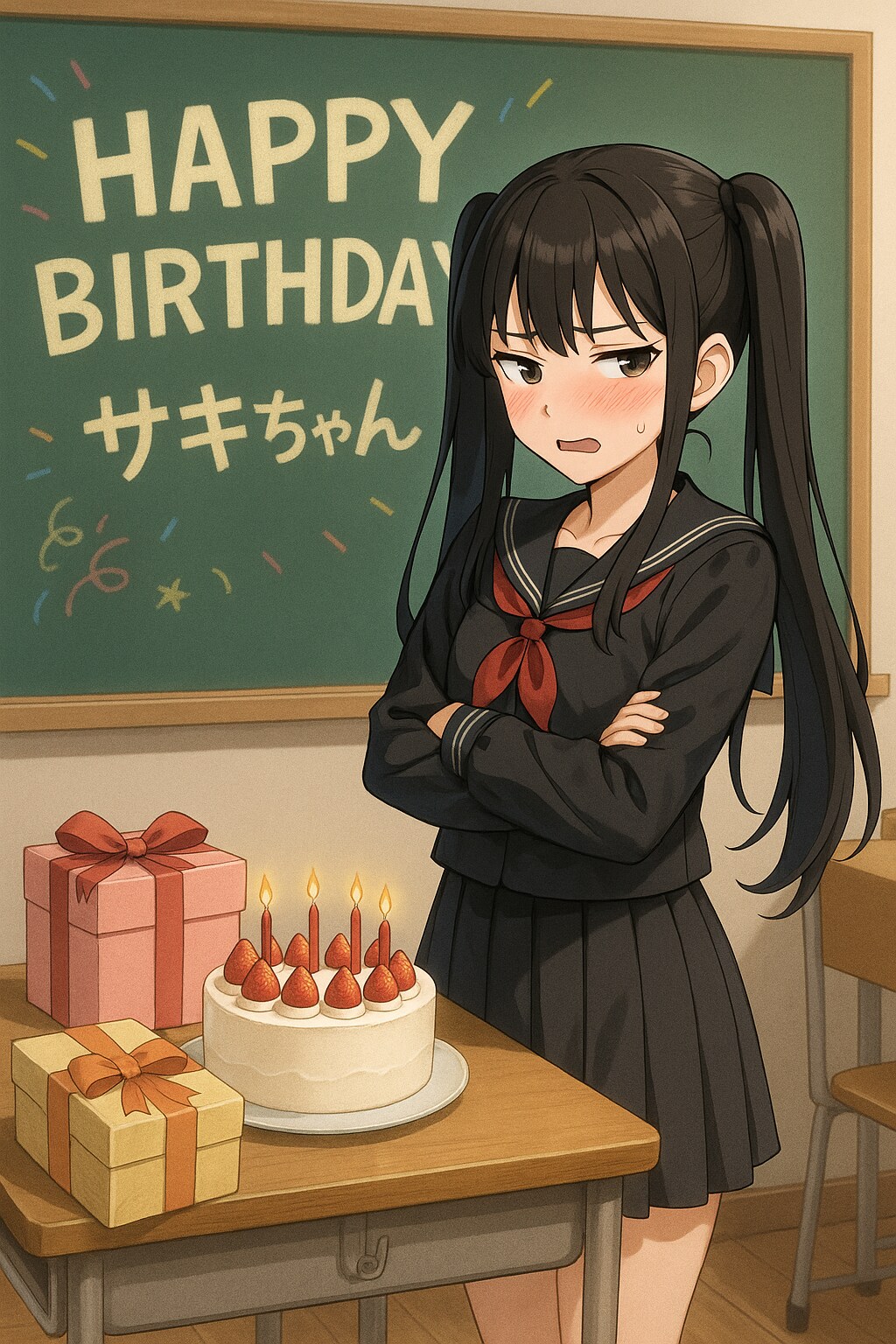 べ、別に嬉しくなんか…っ！