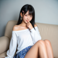 パンチラ1 2枚目