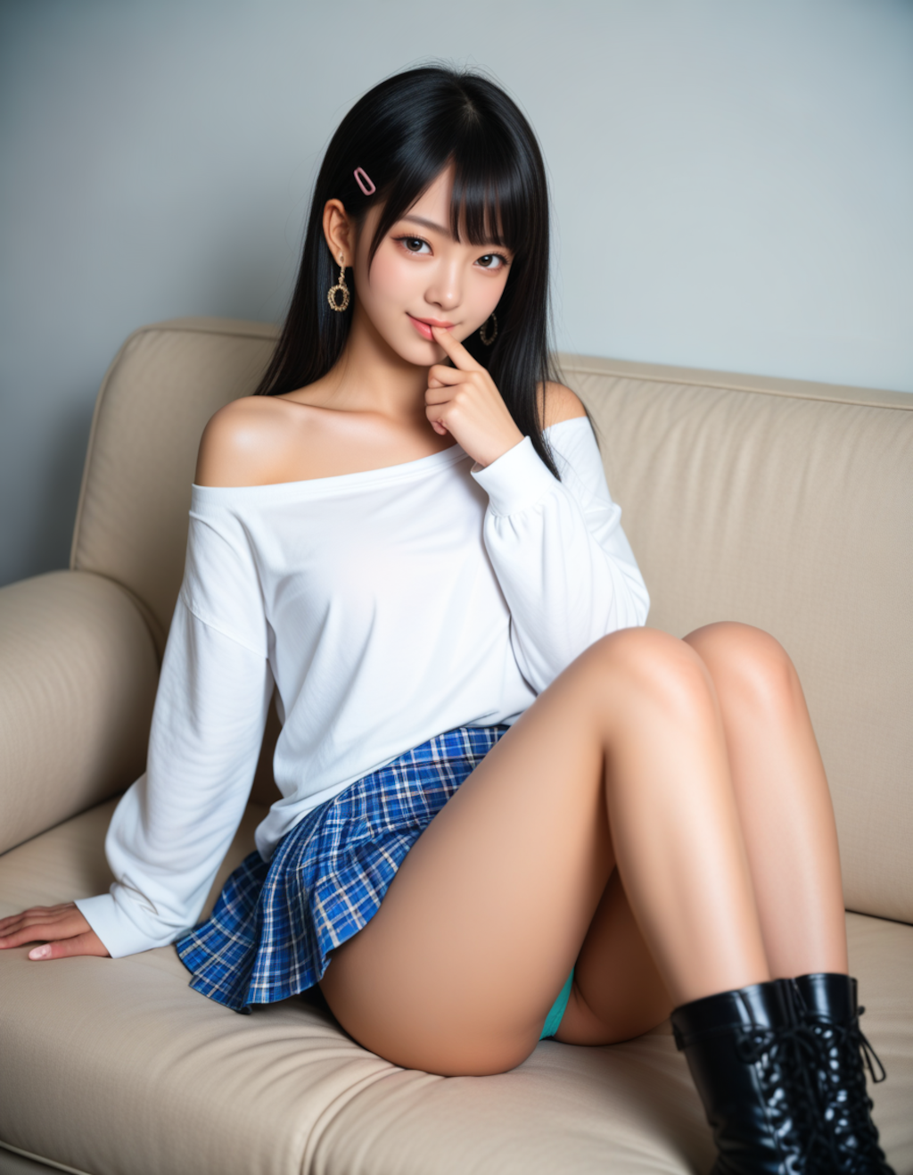 パンチラ1