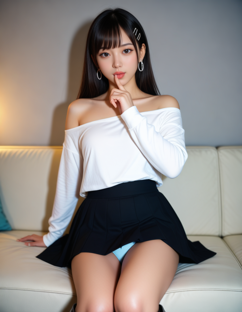 パンチラ1