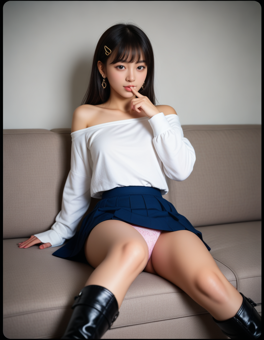 パンチラ1