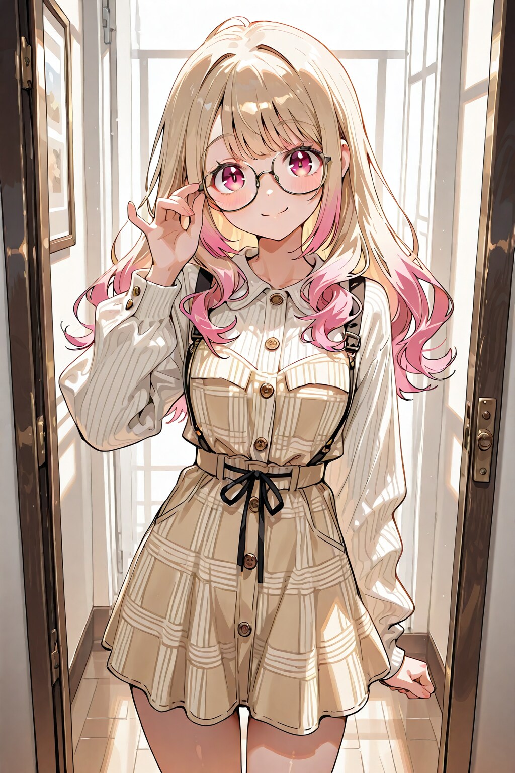 メガネ美少女 | の人気AIイラスト・グラビア