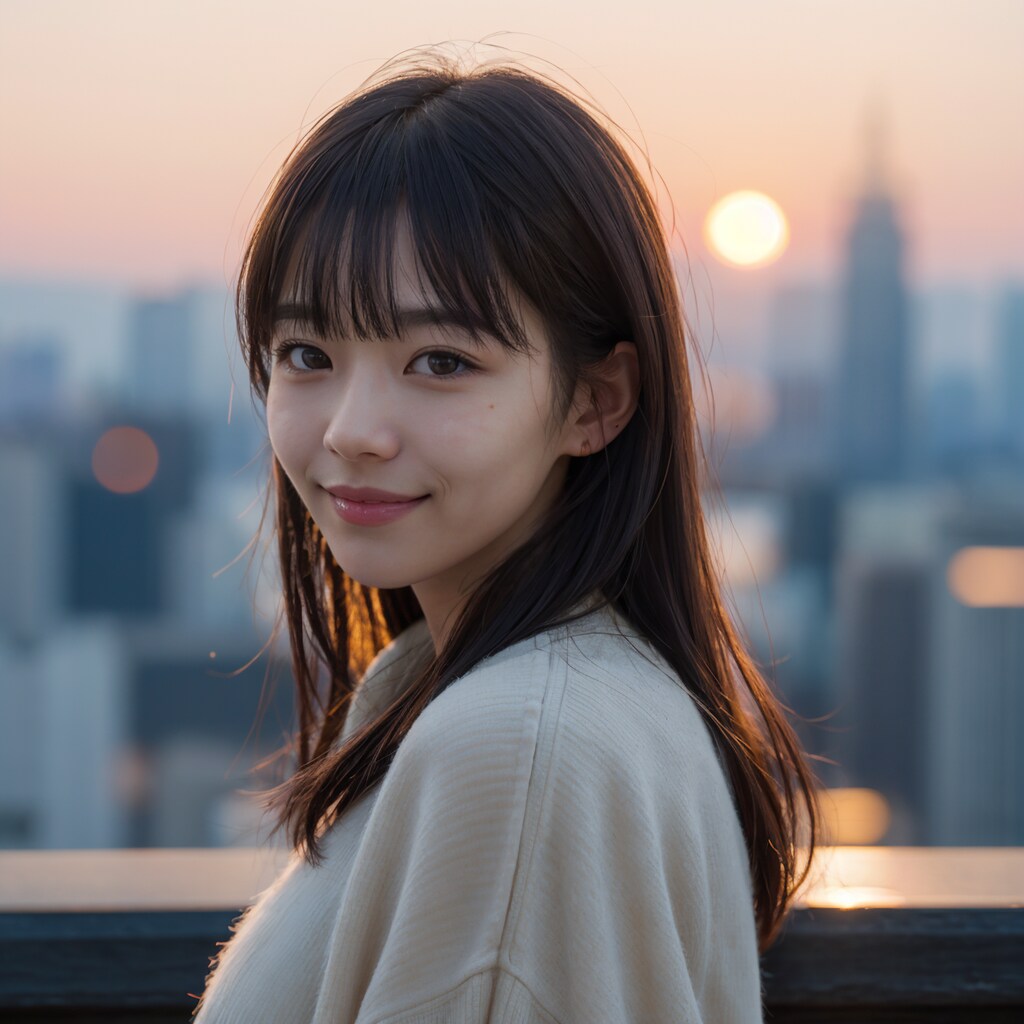 屋上ポートレート 8/9