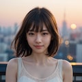 屋上ポートレート 8/9 10枚目