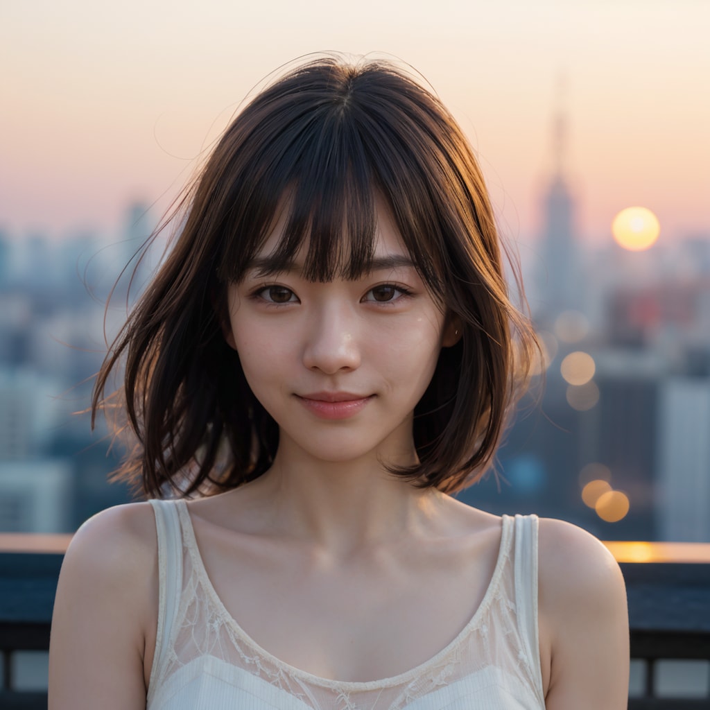 屋上ポートレート 8/9