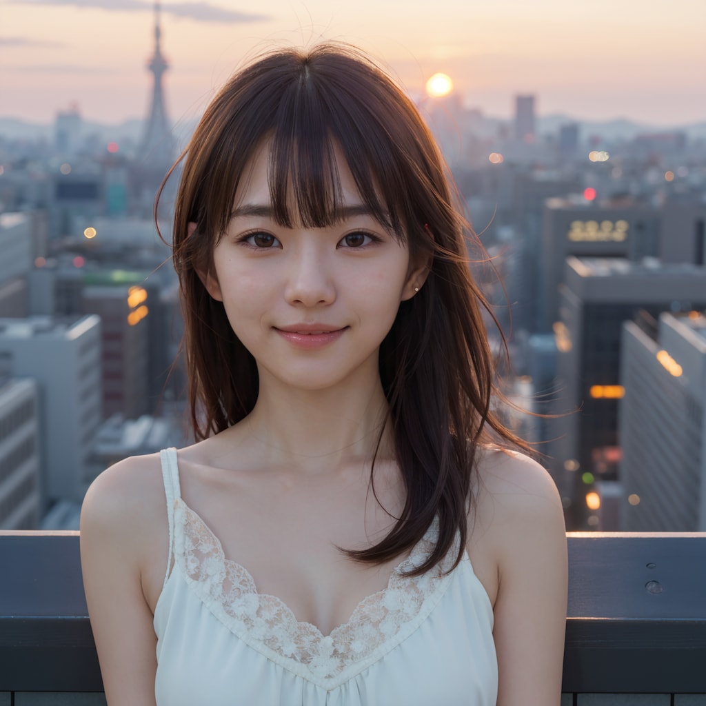 屋上ポートレート 8/9