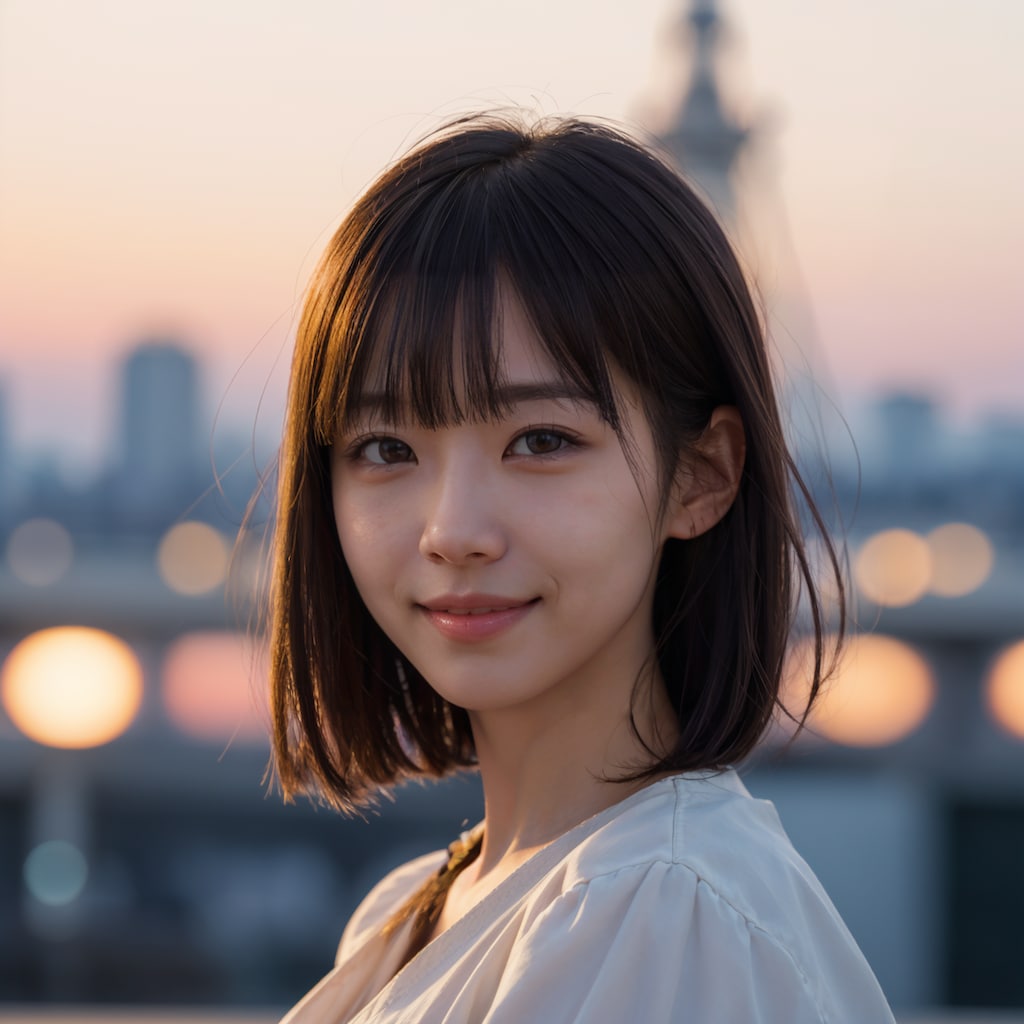 屋上ポートレート 8/9