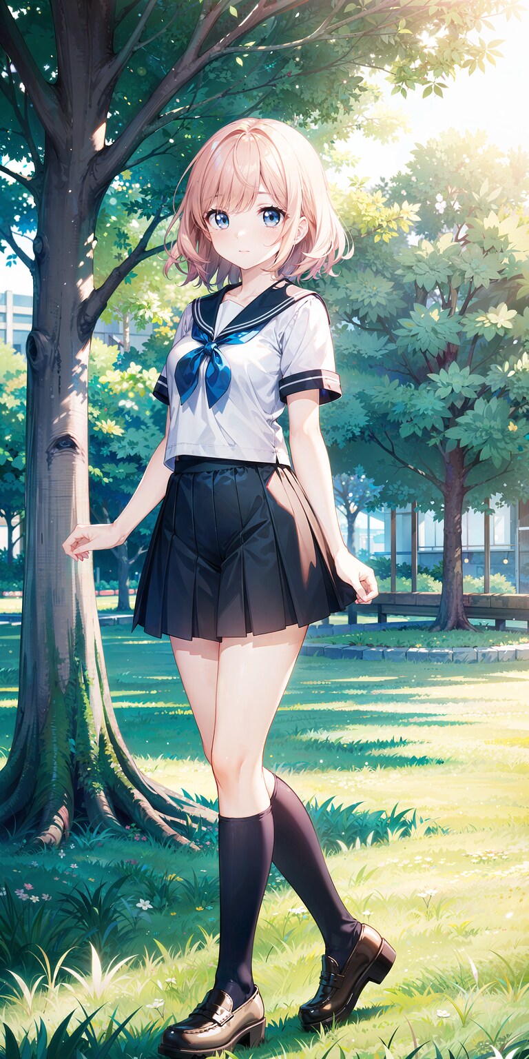 制服少女 138 | の人気AIイラスト・グラビア