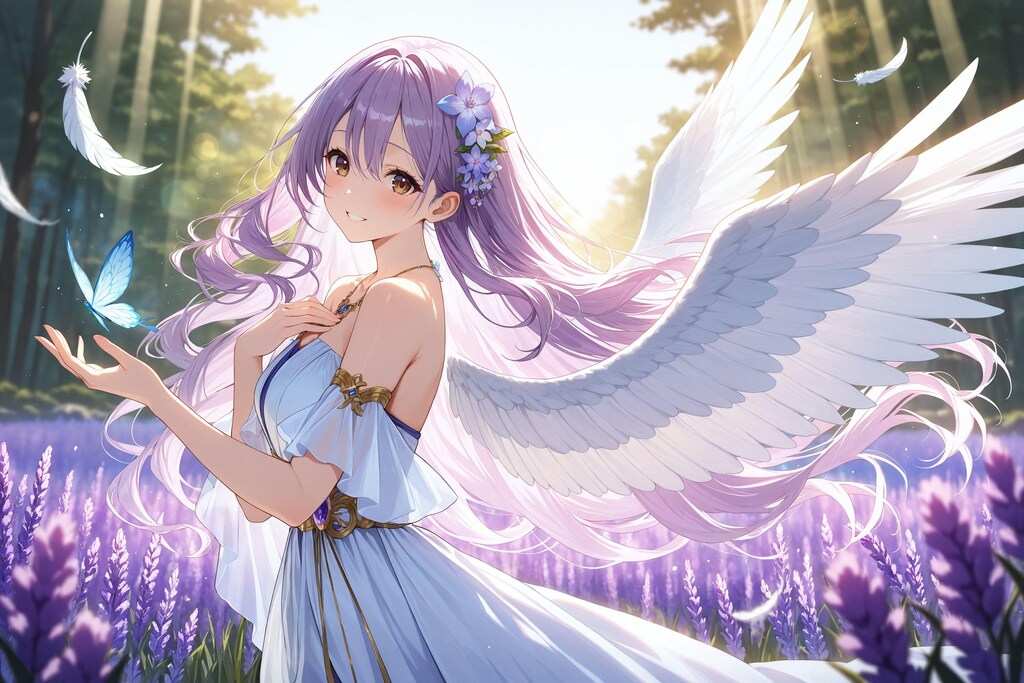 天使さん頑張ります