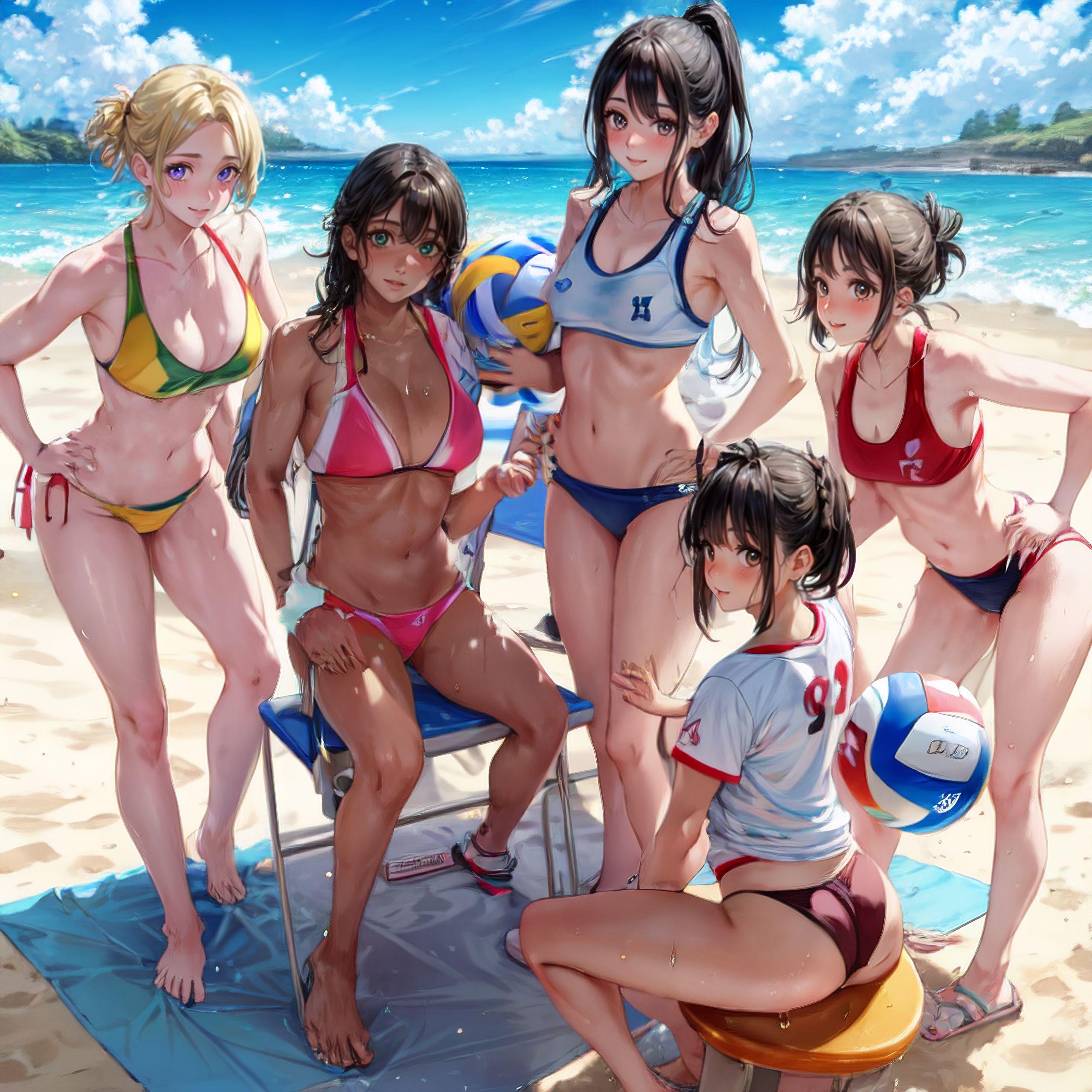 我ら、滄海第三高等学校ビーチバレー部！