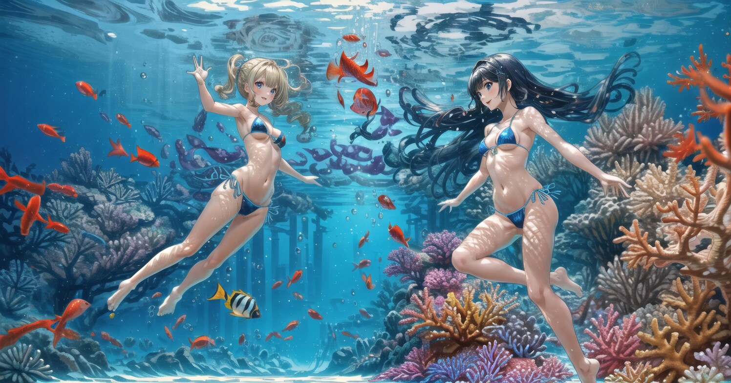 熱帯魚の少女