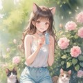 猫耳少女 2枚目
