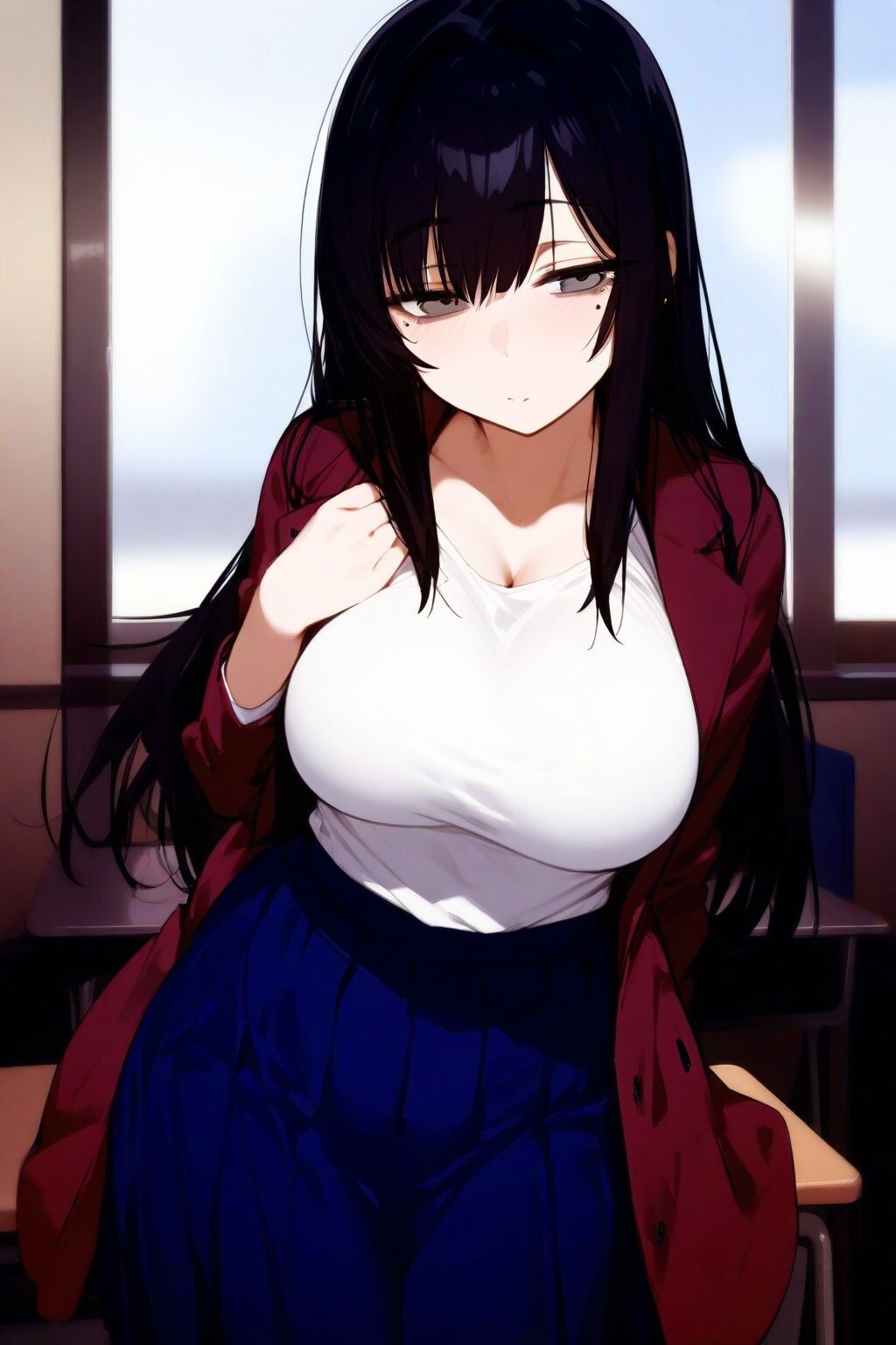私服の初恋ちゃん