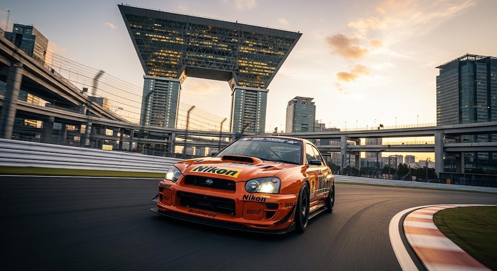 ニコンインプレッサレーシングカー