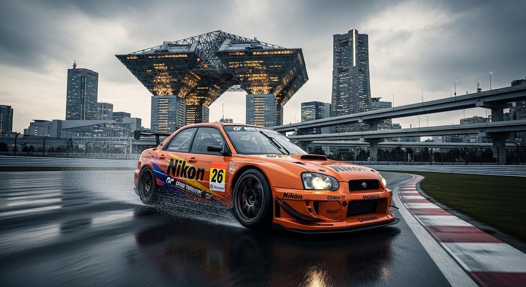 ニコンインプレッサレーシングカー