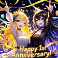 ㊗ちちぷい一周年🎂 2枚目