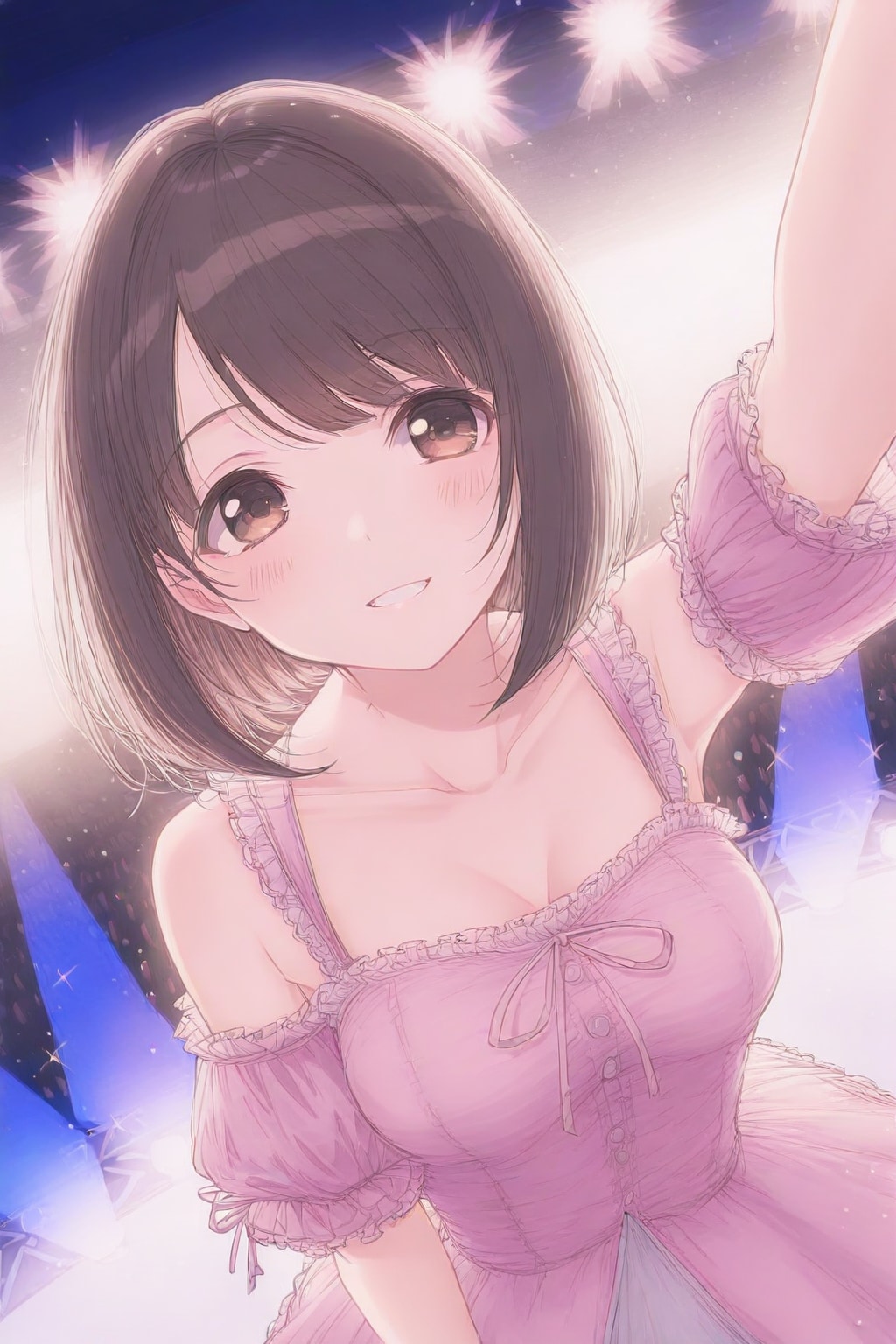 花咲くステージ | の人気AIイラスト・グラビア