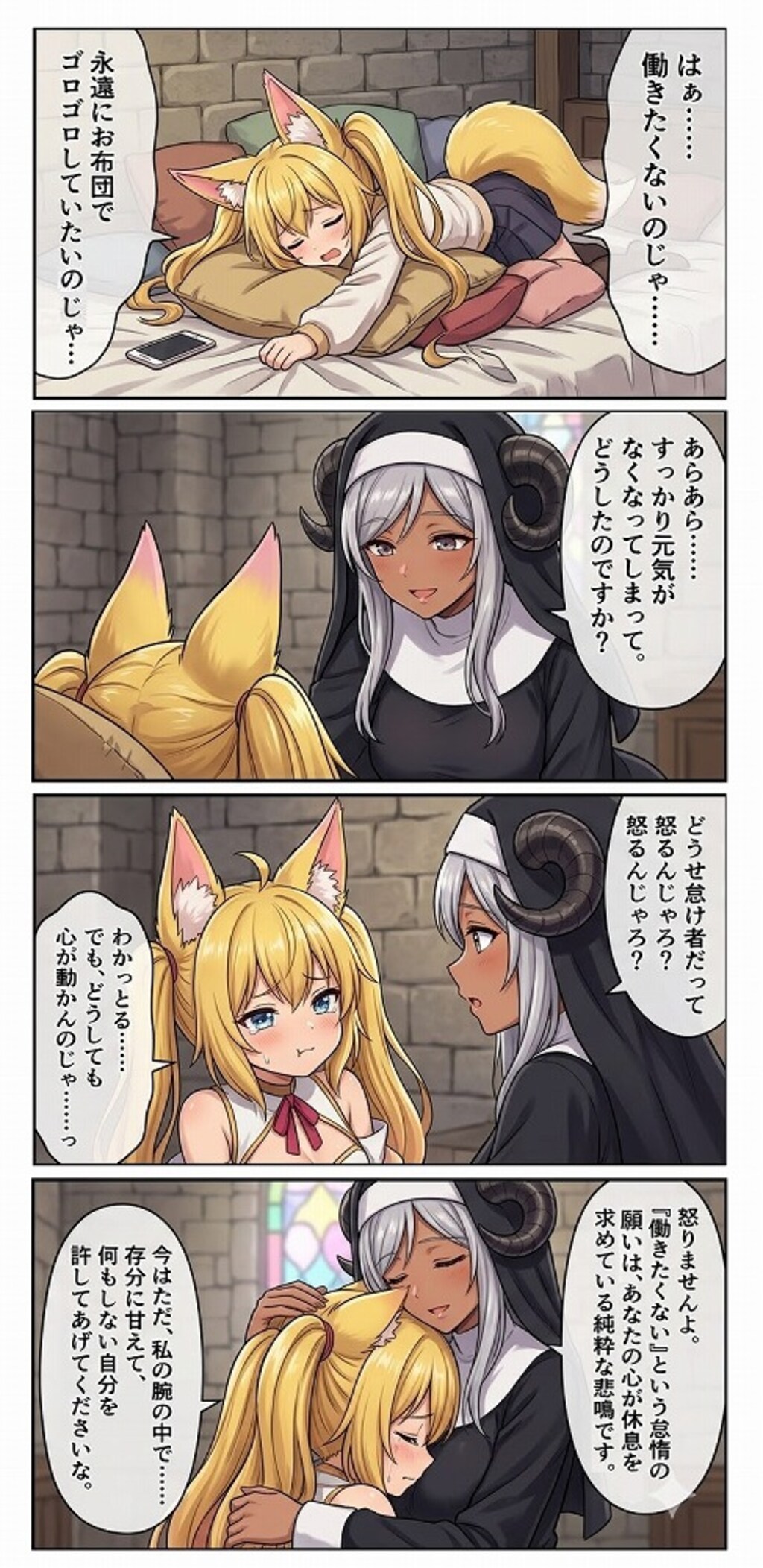 働きたくない人を癒すセレスティア