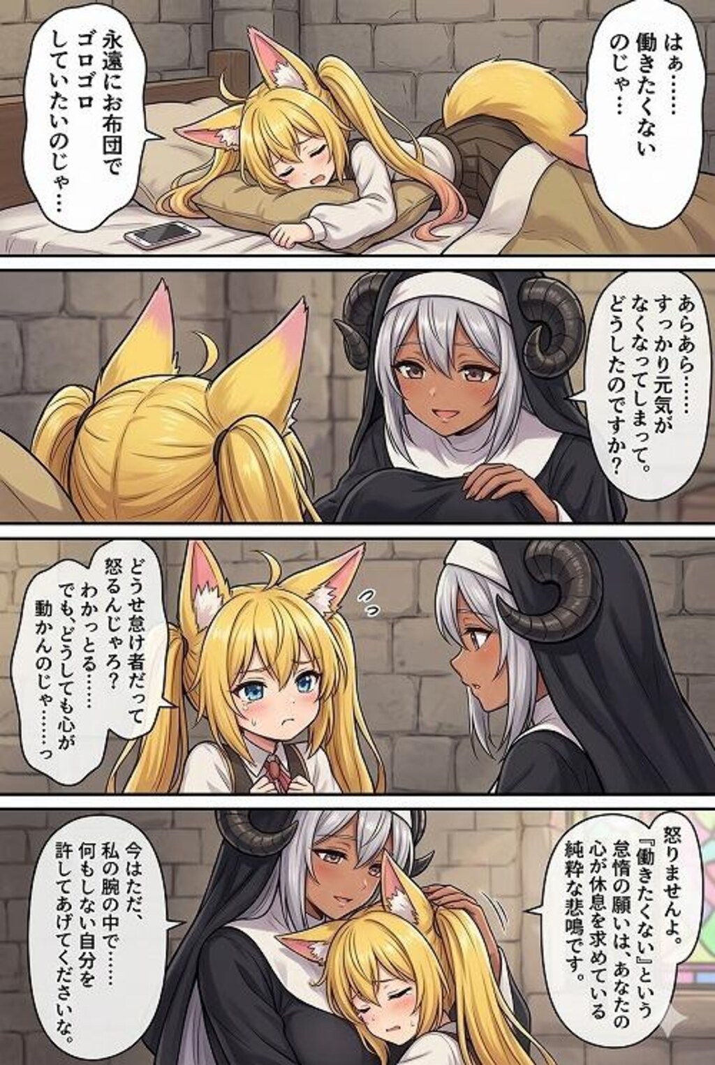 働きたくない人を癒すセレスティア