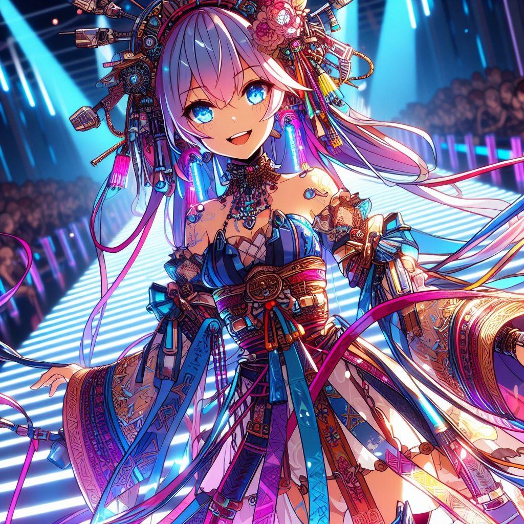 サイボーグちゃんのファッションショー