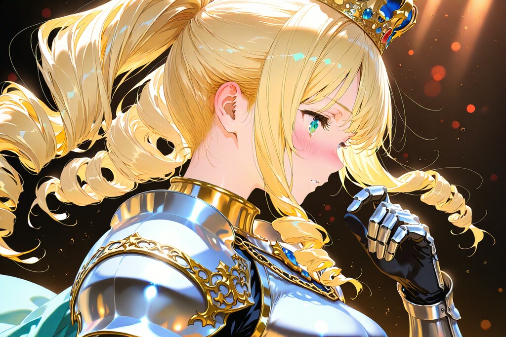 赤面する姫騎士（DRAGON