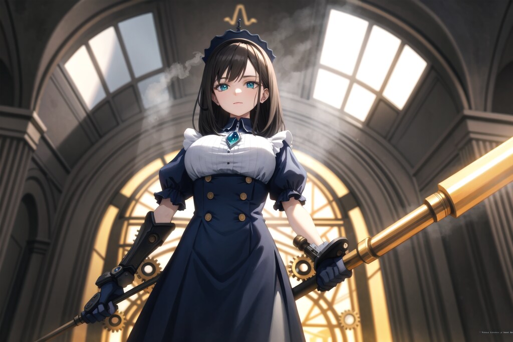 時の鍛冶師と助手のメイド