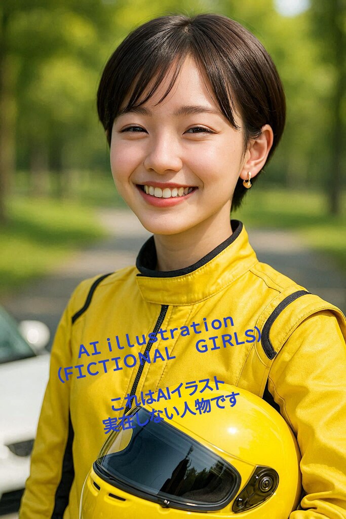 レーサーなコスプレのショートカット美少女 | の人気AIイラスト・グラビア