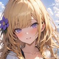 金髪の子 2枚目