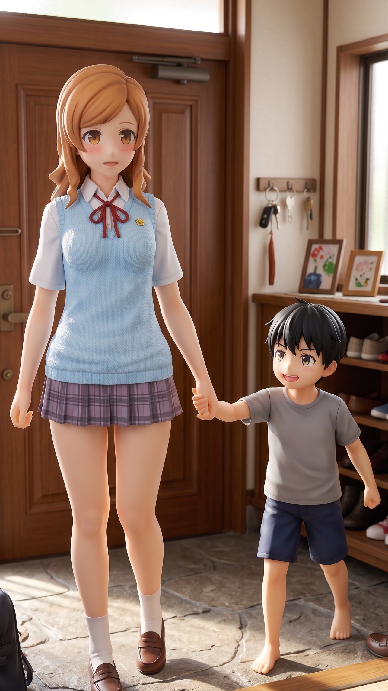 お姉ちゃん今日はこれ着て遊ぶよ！