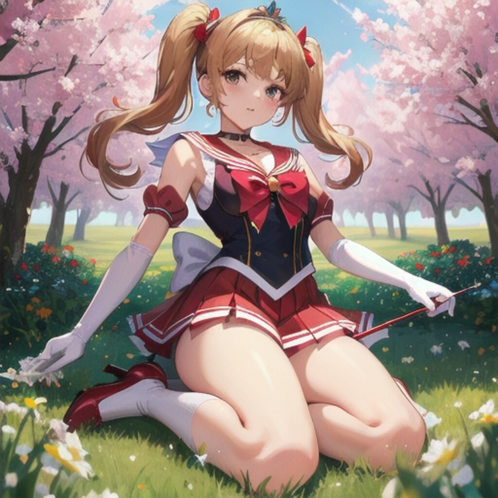 生成機能でセーラー戦士