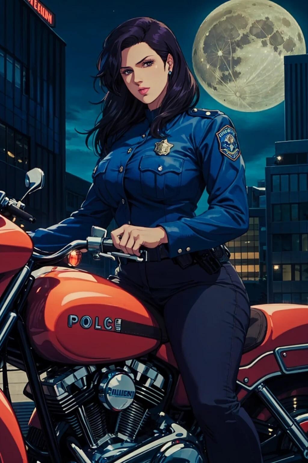 夜のパトロール🌕