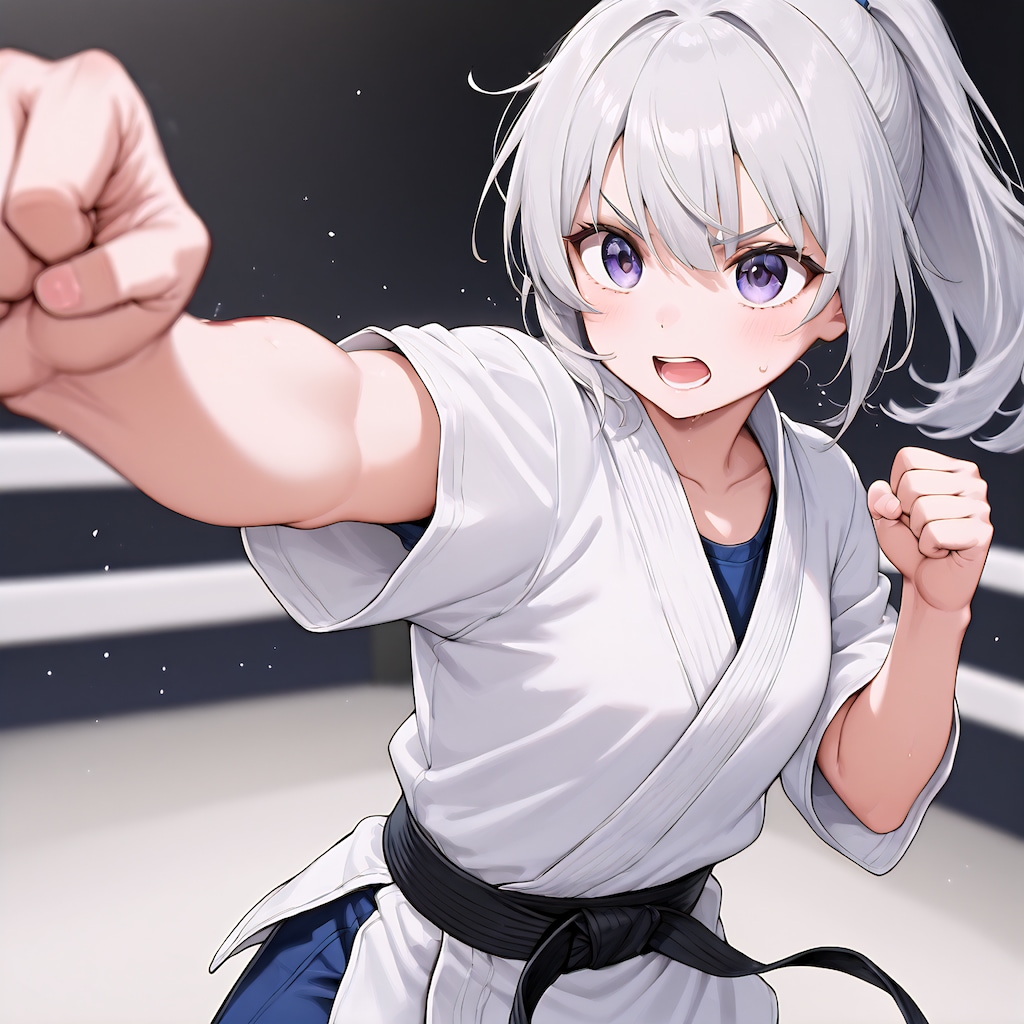 カラテだ！カラテでテストだ！