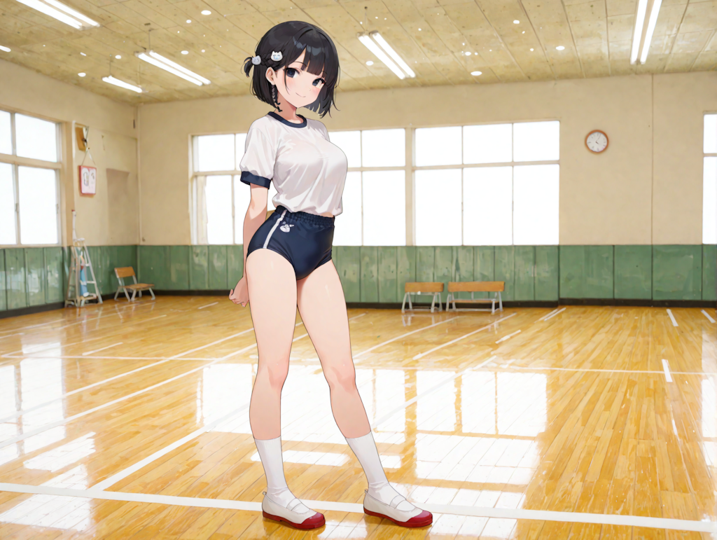 ブルマ着た凜猫ちゃん