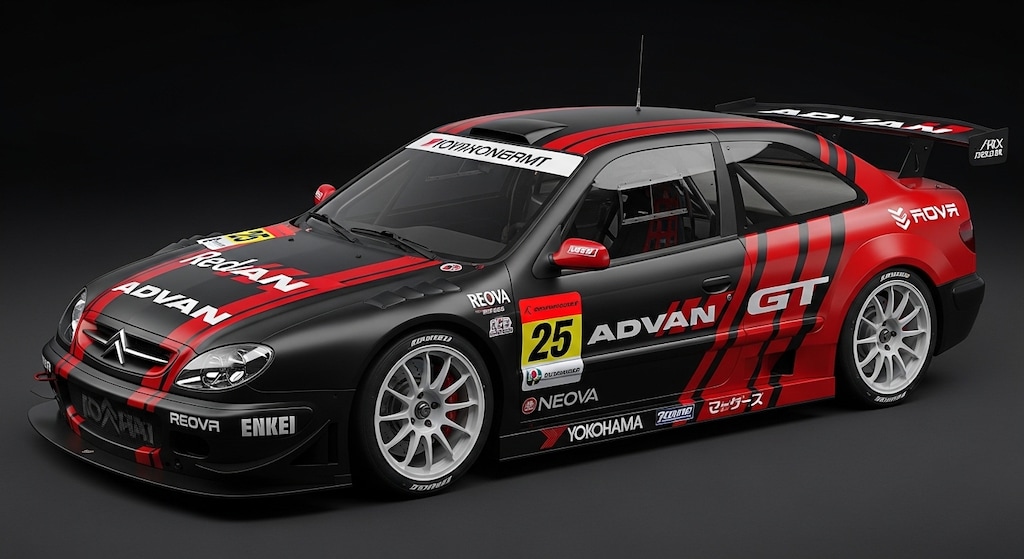 アドバンクサーラレーシングカー