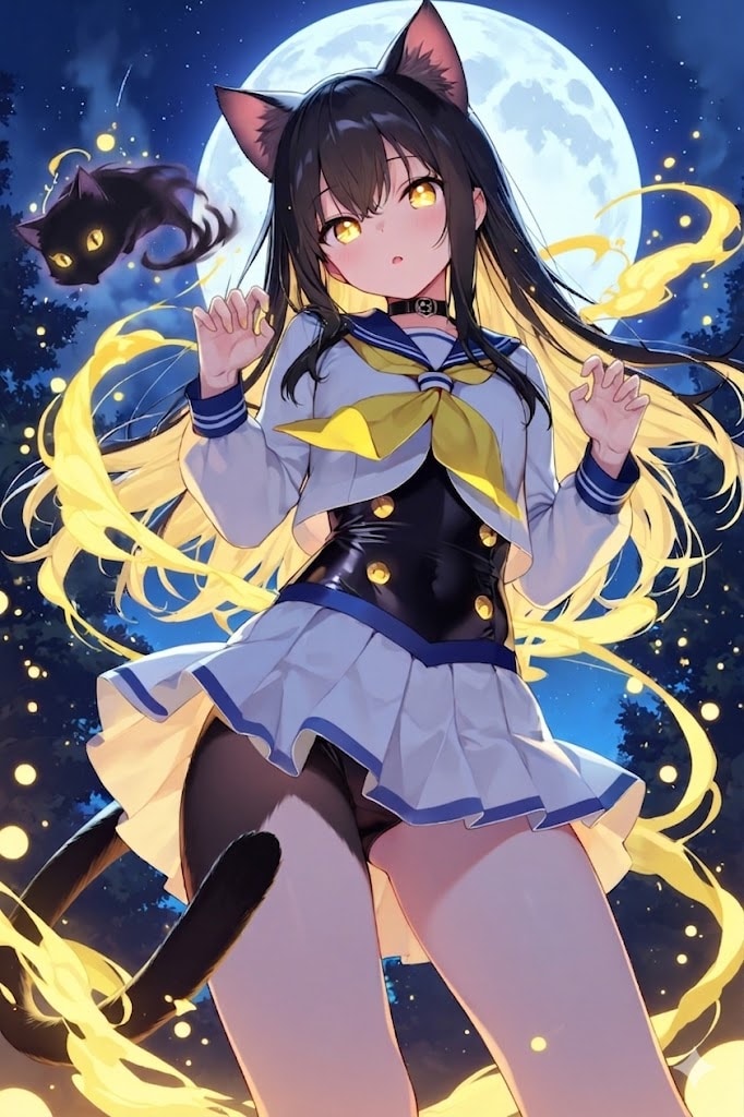 LILAC 化け猫変身！ | の人気AIイラスト・グラビア