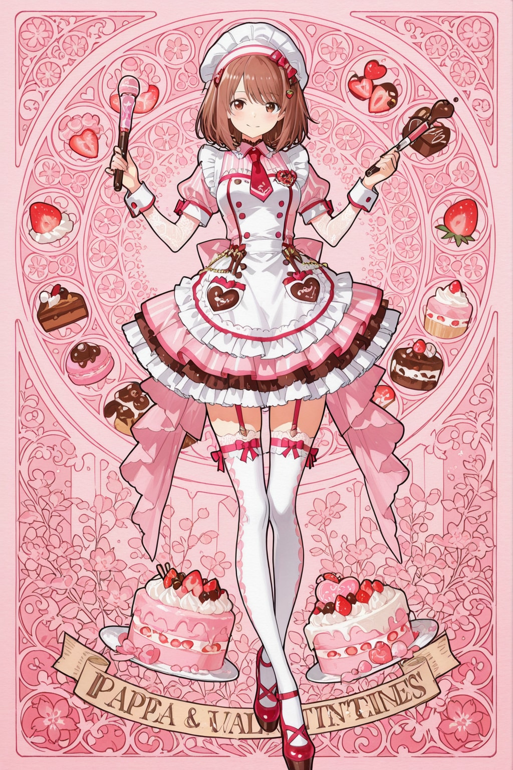 パテシエール | の人気AIイラスト・グラビア