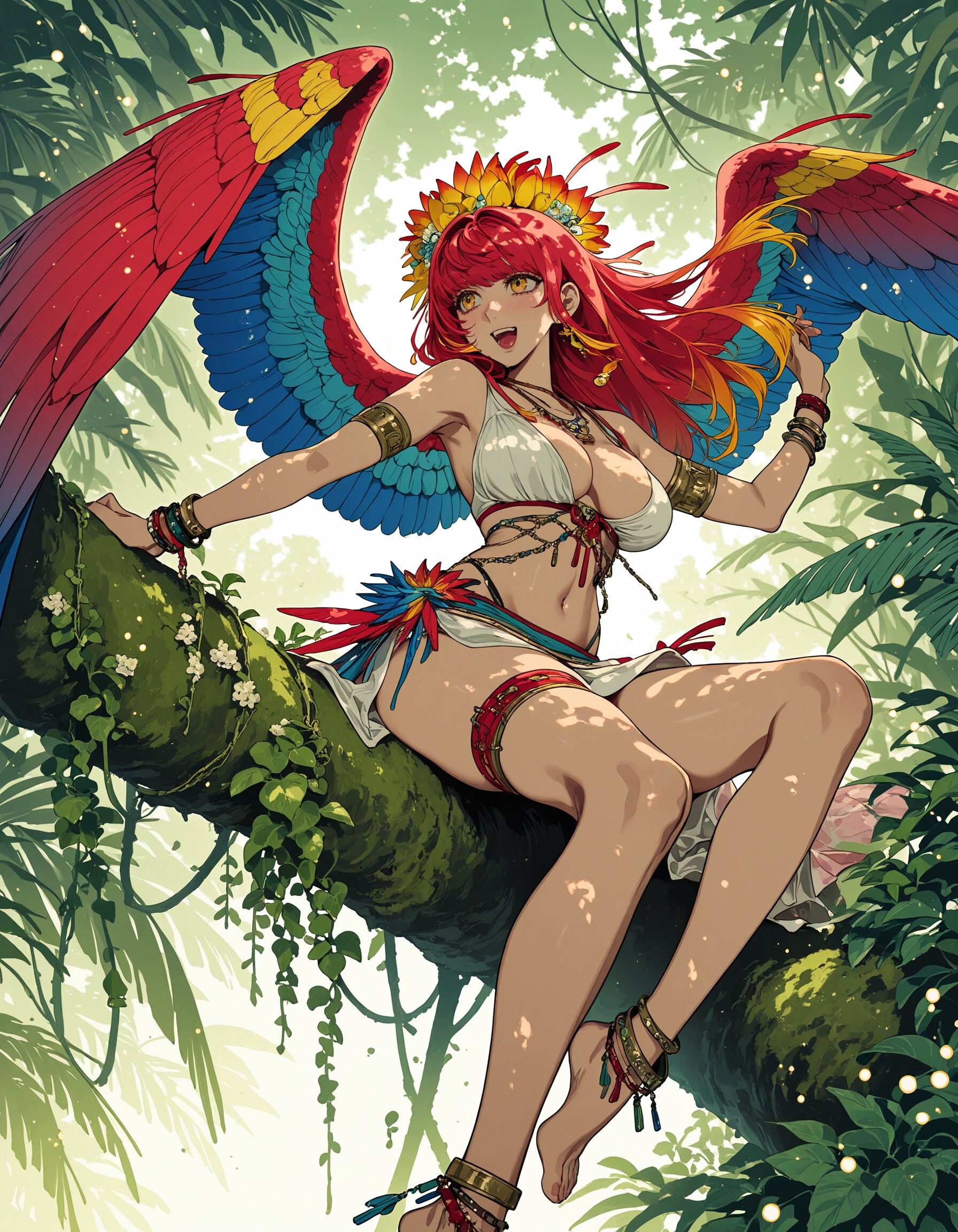 コンゴウインコ娘