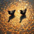 Chickens in golden water 7枚目