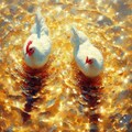 Chickens in golden water 9枚目