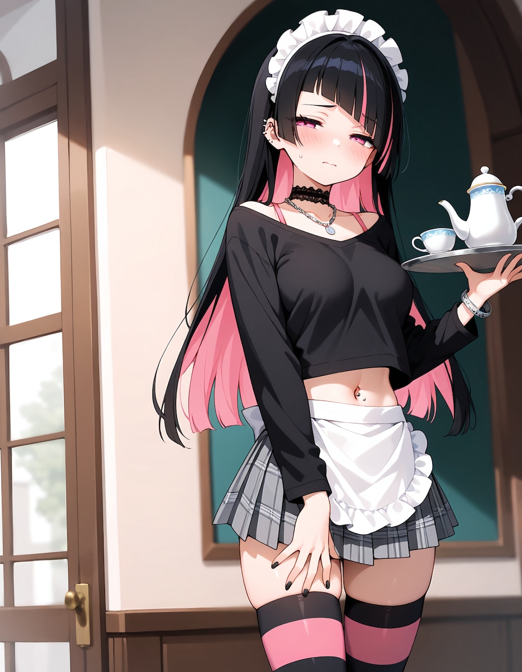 無理矢理メイド