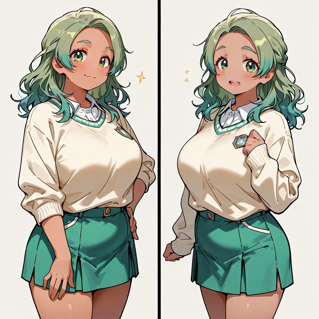 うちの子自己紹介　ツンデレ生徒会長お嬢様の家庭教師（大学生） | の人気AIイラスト・グラビア