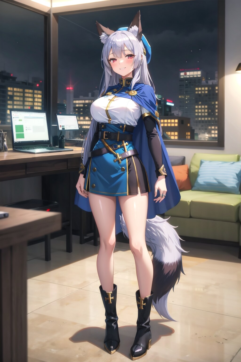 青い司令官