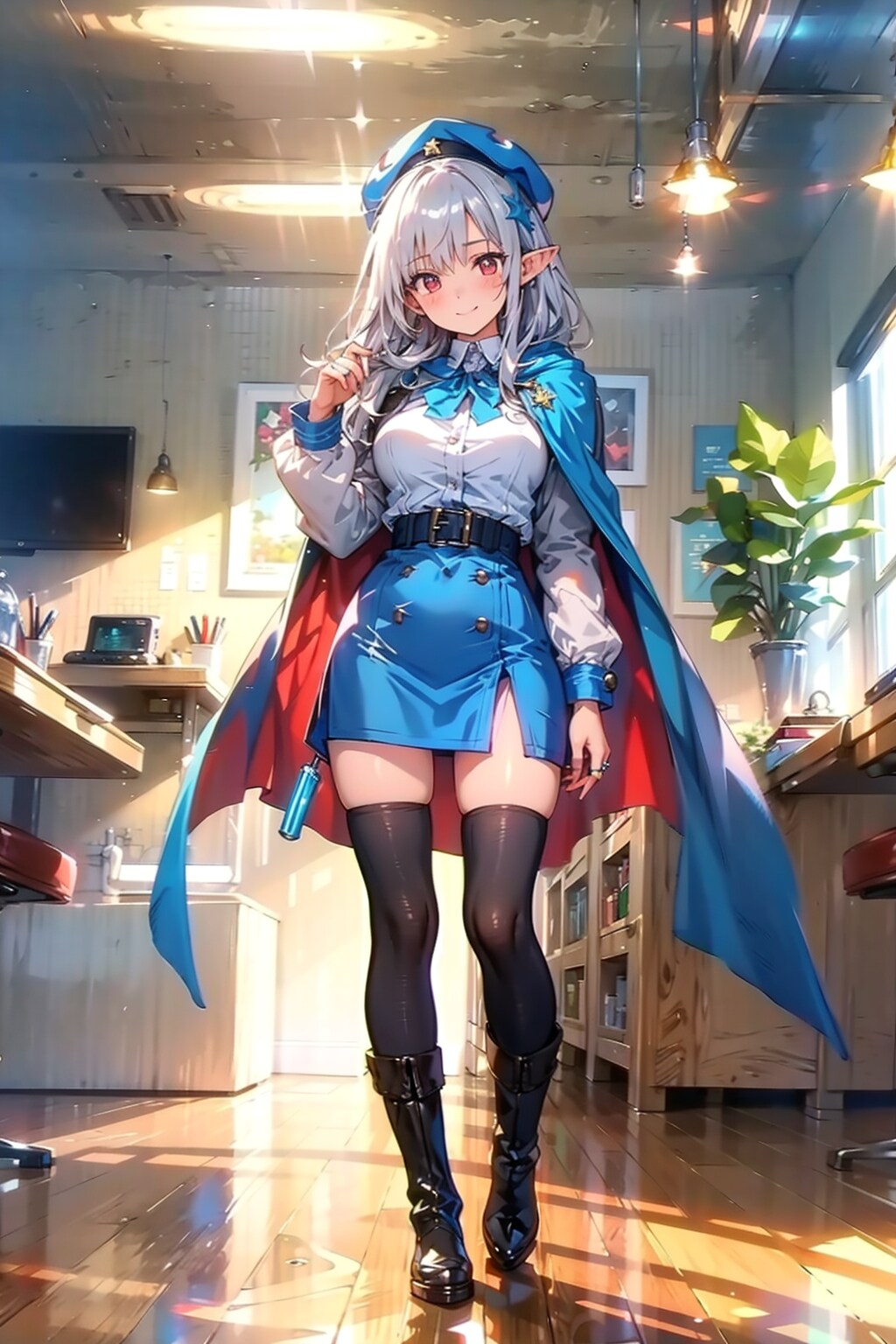 青い司令官