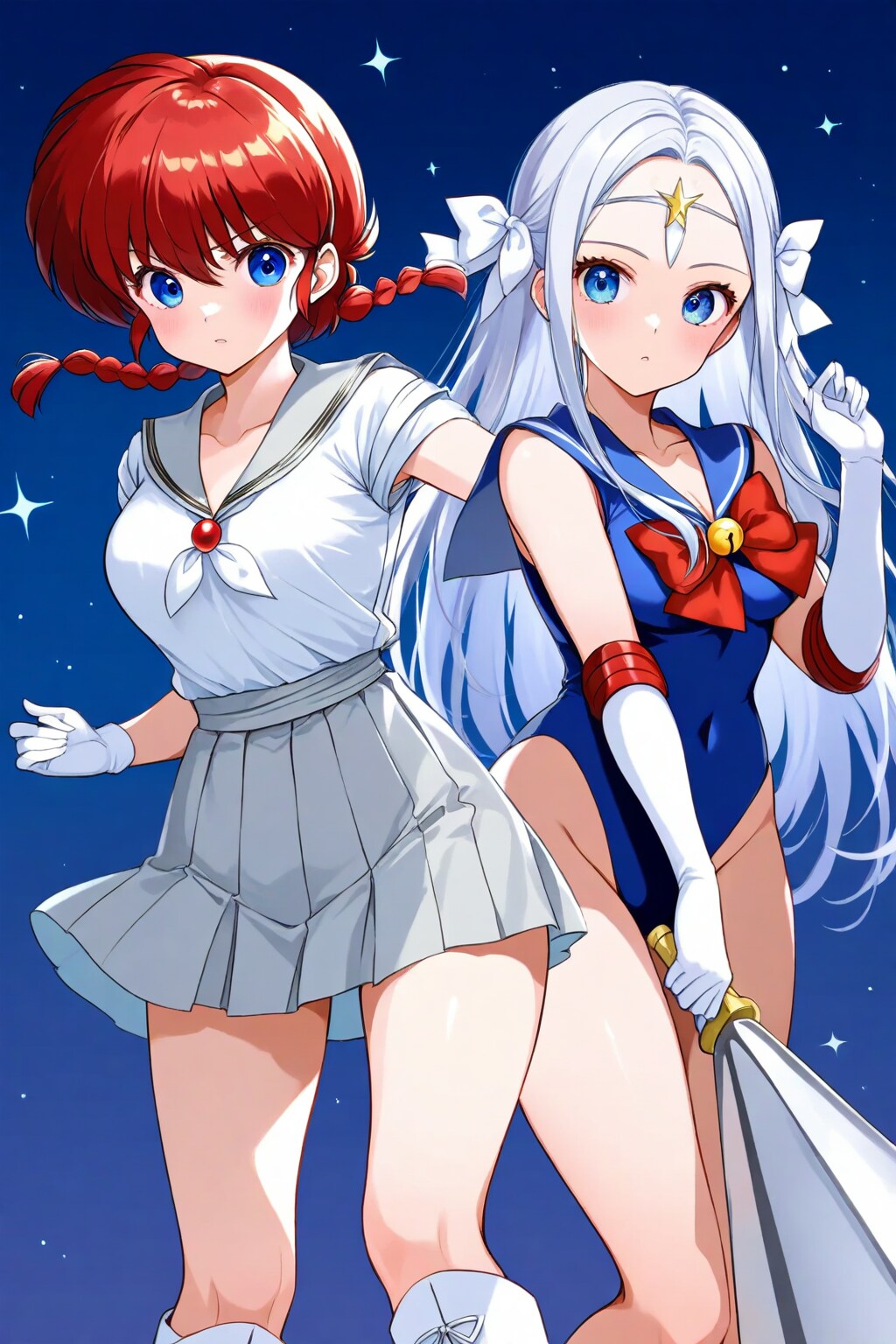 セーラーらんまー、謎の異星人と出会う