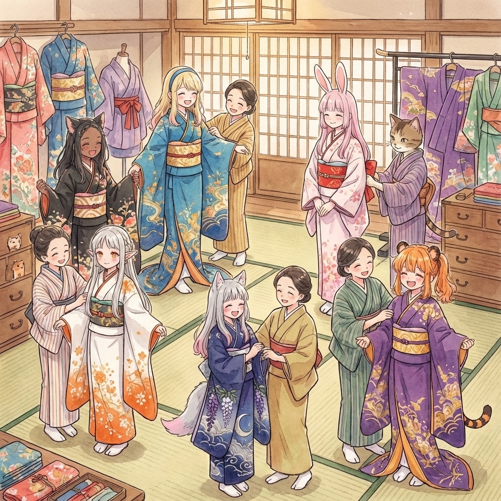 着物 (冒険の旅 その１０)